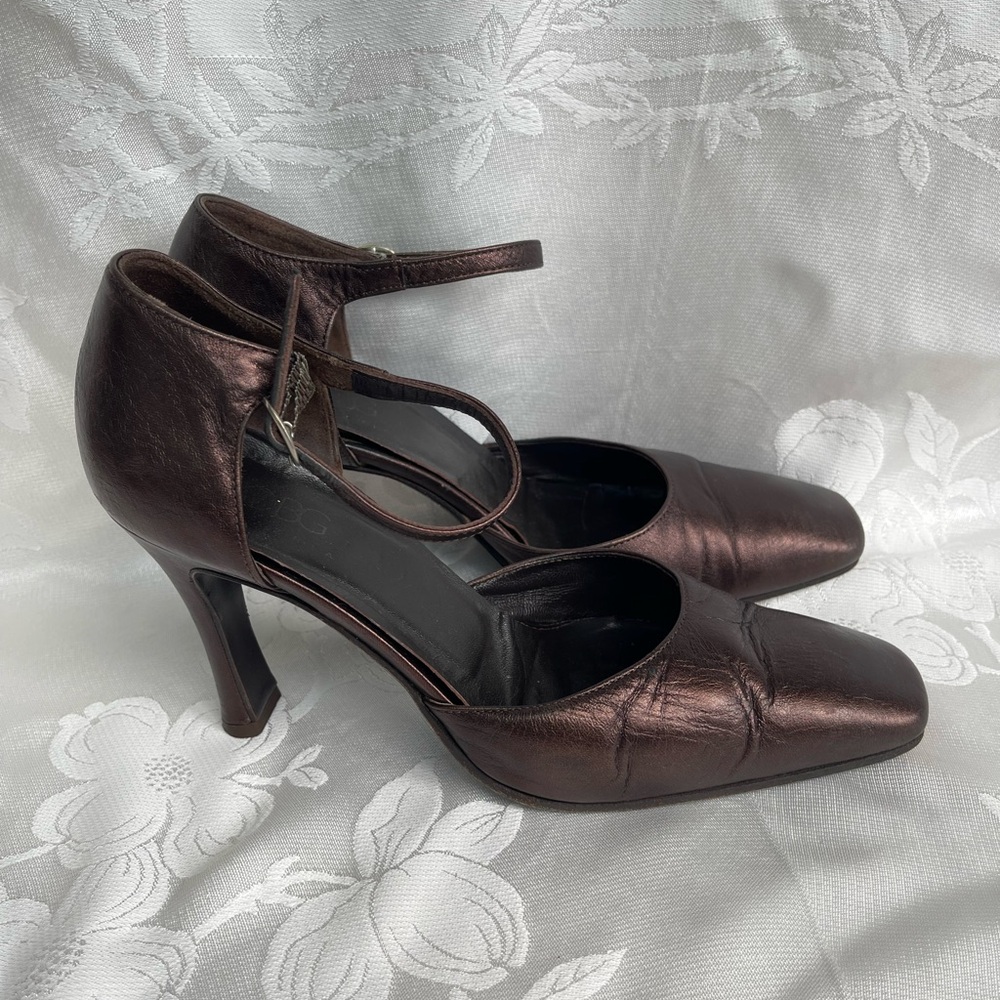 Vintage leather made in Italy shoes size 8